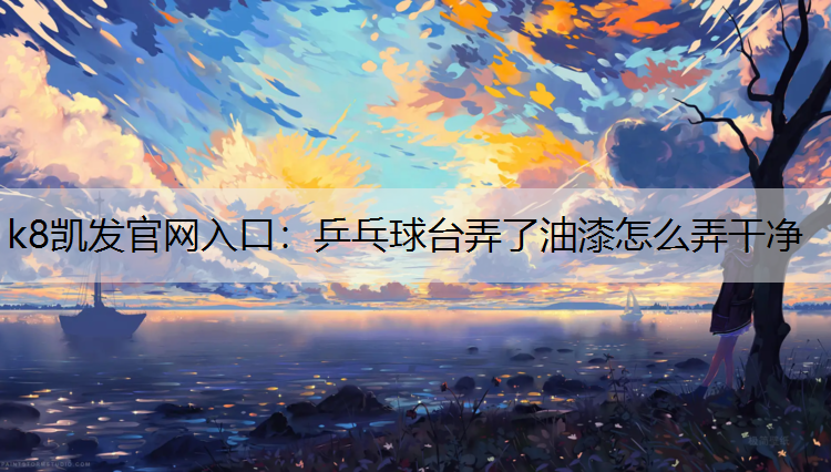 k8凯发官网入口：乒乓球台弄了油漆怎么弄干净