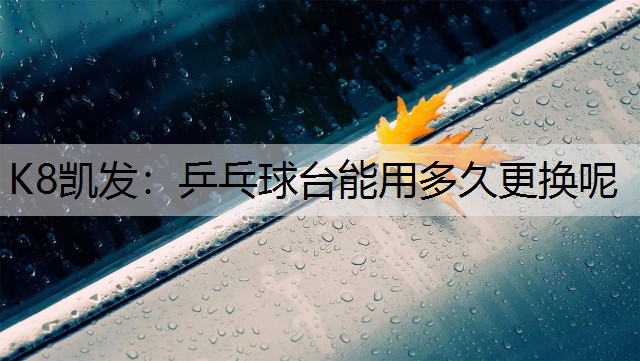 乒乓球台能用多久更换呢 乒乓球台能用多久更换呢
